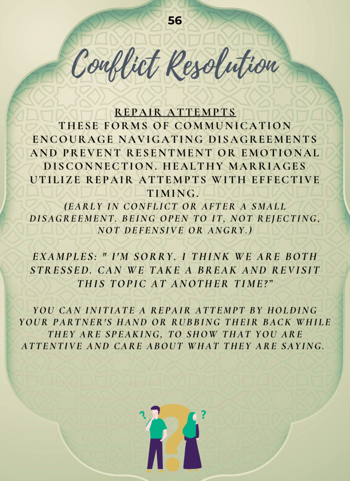 The Muslim Marriage Conversation Cards