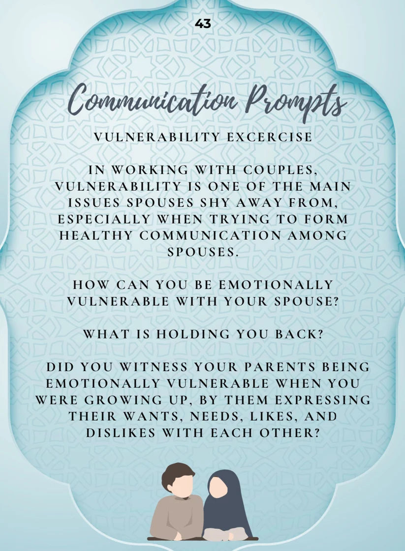 Communication Prompts actual card